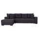 Γωνιακοσ καναπεσ-κρεβατι με αποθ.χωρο trendston hm3302.01l γκρι υφασμα 298x177x95υεκ **