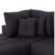 Γωνιακοσ καναπεσ-κρεβατι με αποθ.χωρο trendston hm3302.01l γκρι υφασμα 298x177x95υεκ **