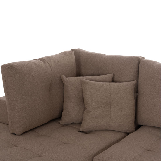 Γωνιακοσ καναπεσ-κρεβατι με αποθ.χωρο trendston hm3302.03l μπεζ υφασμα 298x177x95υεκ **