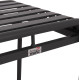 Σκαμπο αλουμινιου rachel hm6340.01 γκρι 45x45x46υεκ. **