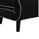 Πολυθρονα κρεβατι braxton hm8425.03 μαυρο υφασμα 78x88x78υεκ. **