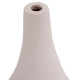 Επιτραπεζιο διακοσμητικο βαζο deni hm4663.02s fiber cement σε λευκο--φ15x27υεκ. **