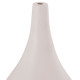 Επιτραπεζιο διακοσμητικο βαζο deni hm4663.02s fiber cement σε λευκο--φ15x27υεκ. **