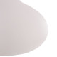 Επιτραπεζιο διακοσμητικο βαζο deni hm4663.02m fiber cement σε λευκο--φ30x29.5υεκ **