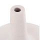 Επιτραπεζιο διακοσμητικο βαζο deni hm4663.02m fiber cement σε λευκο--φ30x29.5υεκ **