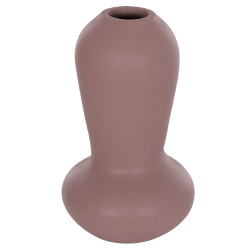 Επιτραπεζιο διακοσμητικο βαζο chelin hm4670l τερακοτα σε μωβ--φ22x37υεκ. **