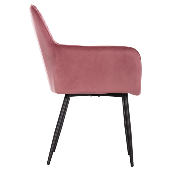 ΠΟΛΥΘΡΟΝΑ LATRELL HM8582.12 ΣΑΠΙΟ ΜΗΛΟ ΒΕΛΟΥΔΟ & ΜΑΥΡΑ ΜΕΤΑΛΛΙΚΑ ΠΟΔΙΑ 54x57x84Yεκ. - 2τεμ **