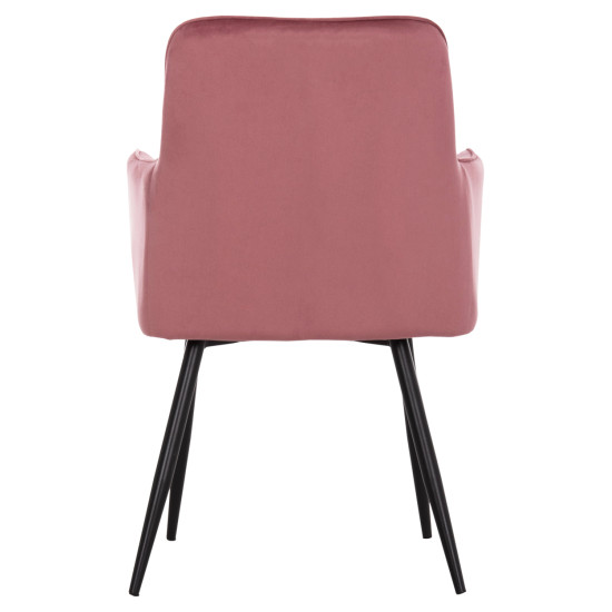 ΠΟΛΥΘΡΟΝΑ LATRELL HM8582.12 ΣΑΠΙΟ ΜΗΛΟ ΒΕΛΟΥΔΟ & ΜΑΥΡΑ ΜΕΤΑΛΛΙΚΑ ΠΟΔΙΑ 54x57x84Yεκ. - 2τεμ **