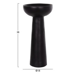 Σετ 3 επιτραπεζια διακοσμητικα βαζα lekkan ημ21142.02 τερακοτα σε λευκο & μαυρο ** Σετ 3 επιτραπεζια διακοσμητικα βαζα lekkan ημ21142.02 τερακοτα σε λευκο & μαυρο **