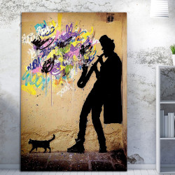 Πινακασ toixoy σειρα gobi hm4819 εκτυπωμενοσ καμβασ 50x3(πάχος)x70yεκ. **