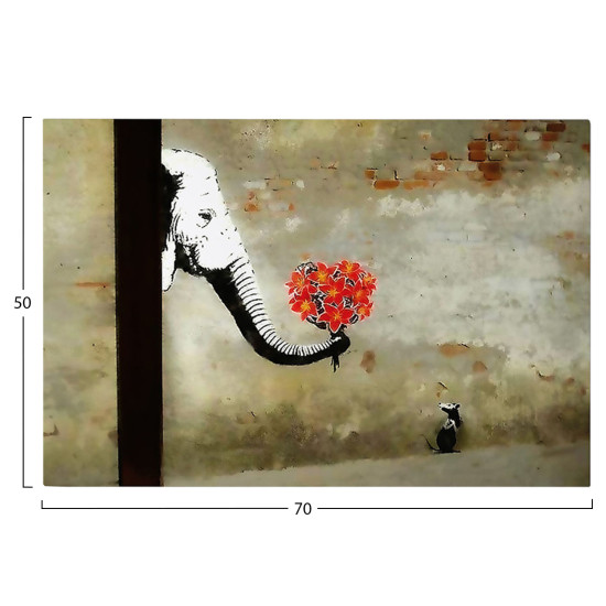 Πινακασ toixoy σειρα gobi hm4825 εκτυπωμενοσ καμβασ 70x3(πάχος)x50yεκ. **