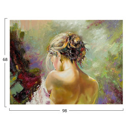 Πινακασ toixoy σειρα gobi hm4774 εκτυπωμενοσ καμβασ 98x2,5(πάχος)x68υεκ. **