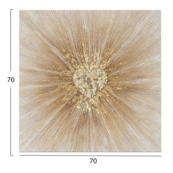 Πινακασ toixoy τετραγωνοσ σειρα gobi hm4854 εκτυπωμενοσ καμβασ 70x2,8(πάχος)x70υεκ. **