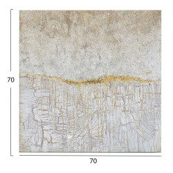 Πινακασ toixoy τετραγωνοσ σειρα gobi hm4855 εκτυπωμενοσ καμβασ 70x2,8(πάχος)x70υεκ. **