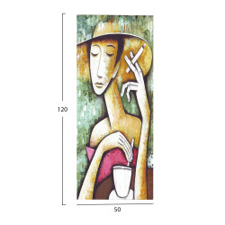 Πινακασ toixoy σειρα gobi hm4797 εκτυπωμενοσ καμβασ 50x3(πάχος)x120υεκ. **