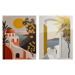 Πινακασ toixoy 2τμχ σειρα gobi hm4838 εκτυπωμενοσ καμβασ 50x3(πάχος)x70yεκ.(x2) **