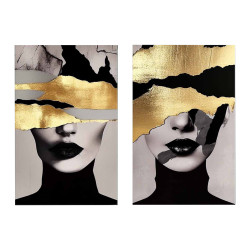 Πινακασ toixoy 2τμχ σειρα gobi hm4842 εκτυπωμενοσ καμβασ 45x2,8(πάχος)x70yεκ.(x2) **