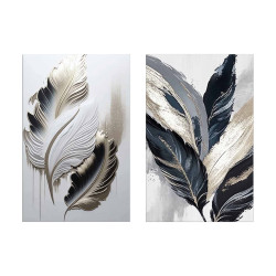 Πινακασ toixoy 2τμχ σειρα gobi hm4843 εκτυπωμενοσ καμβασ 45x2,8(πάχος)x70yεκ.(x2) **