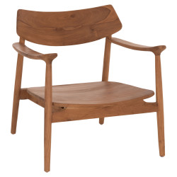 Πολυθρονα lounge ranger hm18255.01 ξυλο teak σε φυσικο 70x73x73υεκ. **