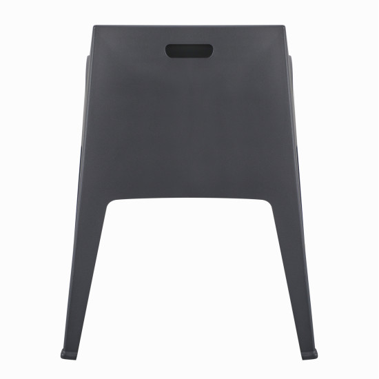 Πολυθρονα πολυπροπυλενιου sleek hm6370.10 γκρι 68x63x82,5υεκ. ** Πολυθρονα πολυπροπυλενιου sleek hm6370.10 γκρι 68x63x82,5υεκ. **