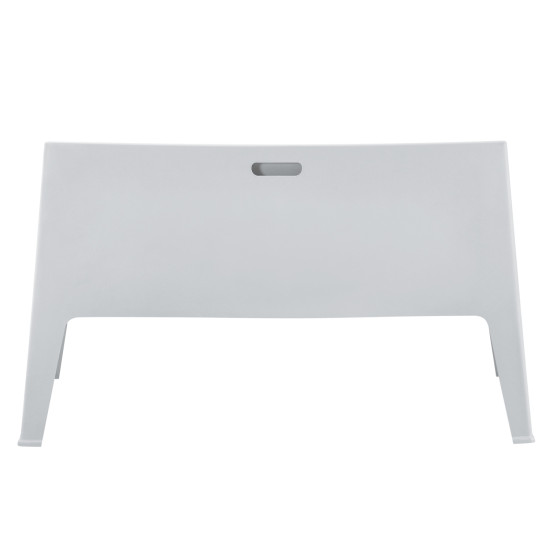 Καναπεσ 2-θεσιοσ πολυπροπυλενιου sleek hm6366.01 χρωμα λευκο 133x68x73υεκ. ** Καναπεσ 2-θεσιοσ πολυπροπυλενιου sleek hm6366.01 χρωμα λευκο 133x68x73υεκ. **