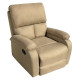 Πολυθρονα relax dioni hm3296.03 μπεζ υφασμα 85x90x100υεκ. **