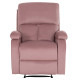 Πολυθρονα relax dioni hm3296.02 ροζ βελουδο 85x90x100υεκ. **