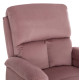 Πολυθρονα relax dioni hm3296.02 ροζ βελουδο 85x90x100υεκ. **