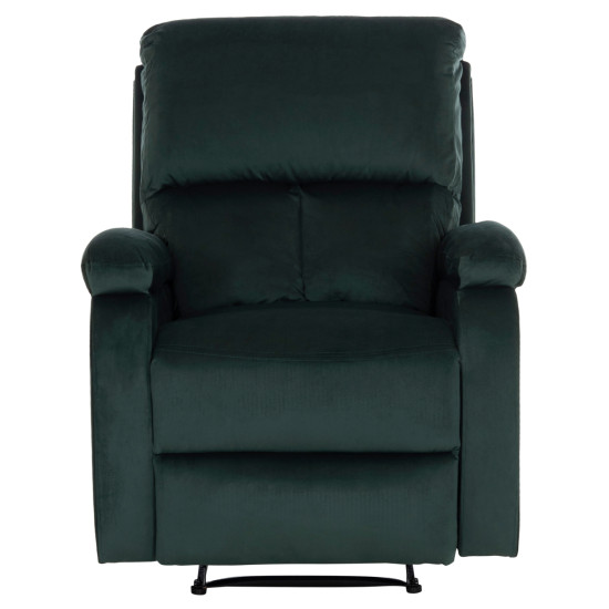 Πολυθρονα relax dioni hm3296.05 πρασινο βελουδο 85x90x100υεκ. **