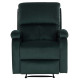 Πολυθρονα relax dioni hm3296.05 πρασινο βελουδο 85x90x100υεκ. **