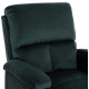 Πολυθρονα relax dioni hm3296.05 πρασινο βελουδο 85x90x100υεκ. **