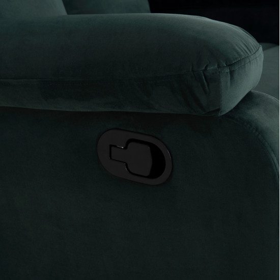 Πολυθρονα relax dioni hm3296.05 πρασινο βελουδο 85x90x100υεκ. **