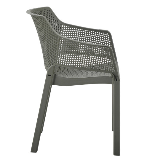 Πολυθρονα πολυπροπυλενιου peggy hm6368.05 dark olive green 60x55x79υεκ ** Πολυθρονα πολυπροπυλενιου peggy hm6368.05 dark olive green 60x55x79υεκ **