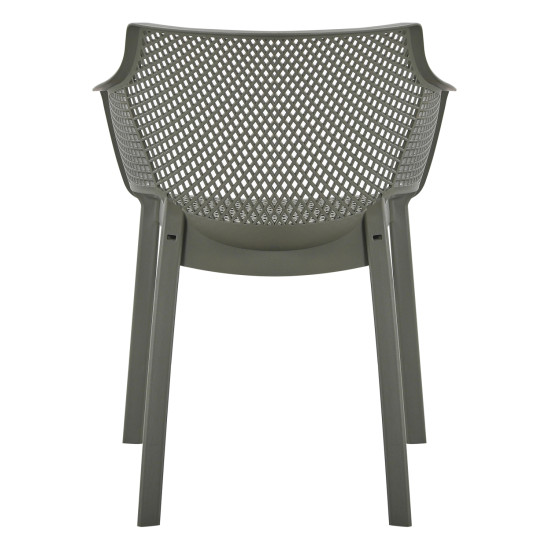 Πολυθρονα πολυπροπυλενιου peggy hm6368.05 dark olive green 60x55x79υεκ ** Πολυθρονα πολυπροπυλενιου peggy hm6368.05 dark olive green 60x55x79υεκ **