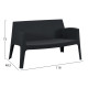 Σετ lounge 4τμχ sleek hm21275.02 μαυρο πολυπροπυλενιο ** Σετ lounge 4τμχ sleek hm21275.02 μαυρο πολυπροπυλενιο **