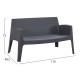 Σετ lounge 4τμχ sleek hm21275.10 γκρι πολυπροπυλενιο ** Σετ lounge 4τμχ sleek hm21275.10 γκρι πολυπροπυλενιο **
