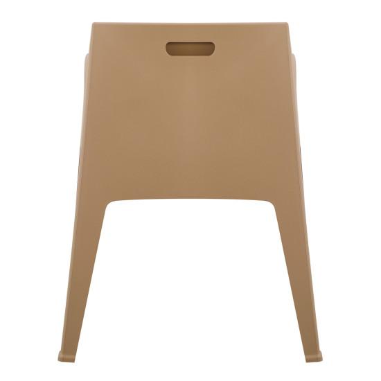 Πολυθρονα πολυπροπυλενιου sleek hm6370.03 καπουτσινο 68x63x82,5υεκ. ** Πολυθρονα πολυπροπυλενιου sleek hm6370.03 καπουτσινο 68x63x82,5υεκ. **