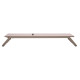 Ξαπλωστρα αλουμινιου marimar hm6562.03 σκελετοσ taupe & textilene μπεζ 220x67.5x31.5υεκ ** Ξαπλωστρα αλουμινιου marimar hm6562.03 σκελετοσ taupe & textilene μπεζ 220x67.5x31.5υεκ **