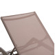 Ξαπλωστρα αλουμινιου marimar hm6562.03 σκελετοσ taupe & textilene μπεζ 220x67.5x31.5υεκ ** Ξαπλωστρα αλουμινιου marimar hm6562.03 σκελετοσ taupe & textilene μπεζ 220x67.5x31.5υεκ **