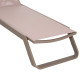 Ξαπλωστρα αλουμινιου marimar hm6562.03 σκελετοσ taupe & textilene μπεζ 220x67.5x31.5υεκ ** Ξαπλωστρα αλουμινιου marimar hm6562.03 σκελετοσ taupe & textilene μπεζ 220x67.5x31.5υεκ **