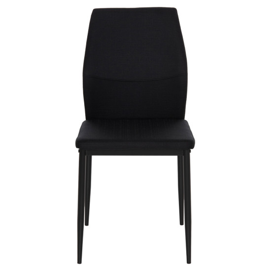 ΚΑΡΕΚΛΑ ΤΡΑΠΕΖΑΡΙΑΣ DIAZ HM18346.02 ΜΑΥΡΟ ΥΦΑΣΜΑ & ΜΕΤΑΛΛΙΚΑ ΠΟΔΙΑ 43x52x87Υεκ. - 4τεμ ** ΚΑΡΕΚΛΑ ΤΡΑΠΕΖΑΡΙΑΣ DIAZ HM18346.02 ΜΑΥΡΟ ΥΦΑΣΜΑ & ΜΕΤΑΛΛΙΚΑ ΠΟΔΙΑ 43x52x87Υεκ. - 4τεμ **