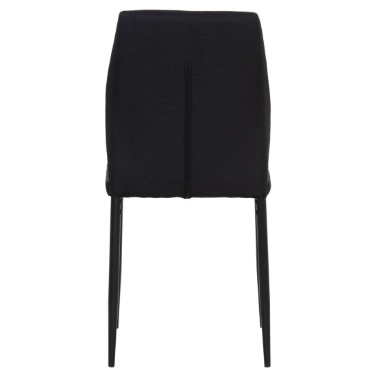 ΚΑΡΕΚΛΑ ΤΡΑΠΕΖΑΡΙΑΣ DIAZ HM18346.02 ΜΑΥΡΟ ΥΦΑΣΜΑ & ΜΕΤΑΛΛΙΚΑ ΠΟΔΙΑ 43x52x87Υεκ. - 4τεμ ** ΚΑΡΕΚΛΑ ΤΡΑΠΕΖΑΡΙΑΣ DIAZ HM18346.02 ΜΑΥΡΟ ΥΦΑΣΜΑ & ΜΕΤΑΛΛΙΚΑ ΠΟΔΙΑ 43x52x87Υεκ. - 4τεμ **