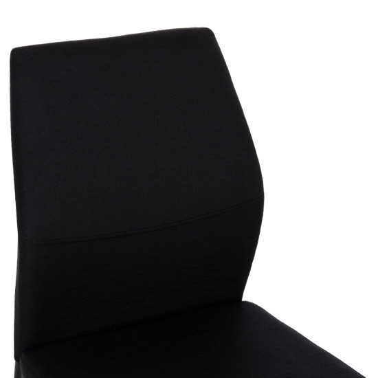 ΚΑΡΕΚΛΑ ΤΡΑΠΕΖΑΡΙΑΣ DIAZ HM18346.02 ΜΑΥΡΟ ΥΦΑΣΜΑ & ΜΕΤΑΛΛΙΚΑ ΠΟΔΙΑ 43x52x87Υεκ. - 4τεμ ** ΚΑΡΕΚΛΑ ΤΡΑΠΕΖΑΡΙΑΣ DIAZ HM18346.02 ΜΑΥΡΟ ΥΦΑΣΜΑ & ΜΕΤΑΛΛΙΚΑ ΠΟΔΙΑ 43x52x87Υεκ. - 4τεμ **