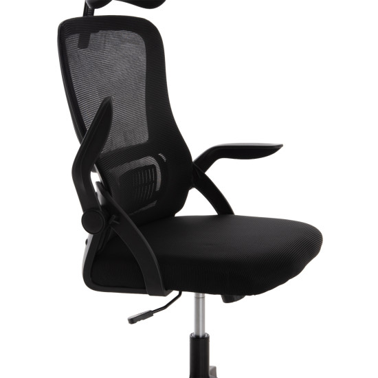 Καρεκλα γραφειου blazer hm1205.01 μαυρο mesh-μαυροσ σκελετοσ 60x58x110-130υεκ. ** Καρεκλα γραφειου blazer hm1205.01 μαυρο mesh-μαυροσ σκελετοσ 60x58x110-130υεκ. **