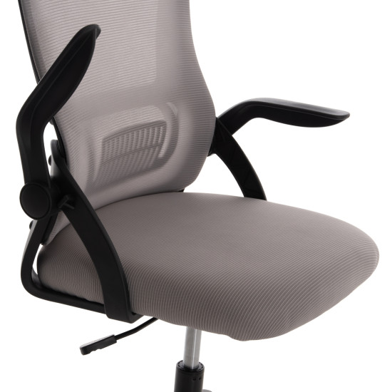 Καρεκλα γραφειου blazer hm1205.05 γκρι mesh-μαυροσ σκελετοσ 60x58x110-130υεκ. **