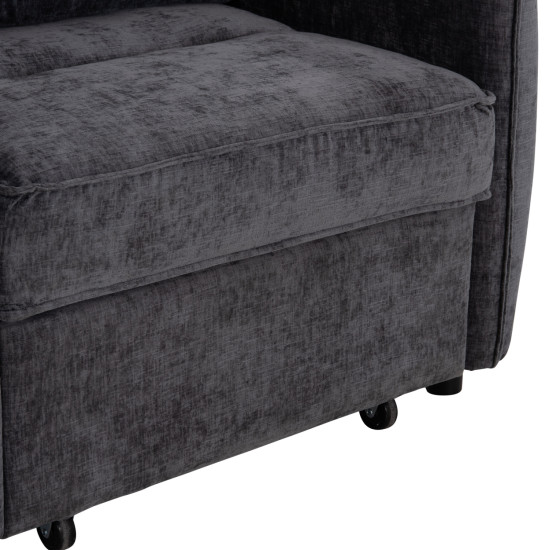 Πολυθρονα-κρεβατι oryn hm3307.01 γκρι υφασμα 85x88x78υεκ. ** Πολυθρονα-κρεβατι oryn hm3307.01 γκρι υφασμα 85x88x78υεκ. **