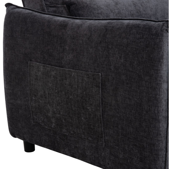 Πολυθρονα-κρεβατι oryn hm3307.01 γκρι υφασμα 85x88x78υεκ. ** Πολυθρονα-κρεβατι oryn hm3307.01 γκρι υφασμα 85x88x78υεκ. **