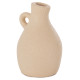 Επιτραπεζιο διακοσμητικο βαζο decant hm4667.02l τερακοτα σε κρεμ--φ14x21υεκ. **