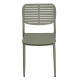 Καρεκλα τραπεζαριασ hilliard hm6645.07 αλουμινιο olive green 46x54x78υεκ **
