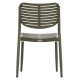 Καρεκλα τραπεζαριασ hilliard hm6645.07 αλουμινιο olive green 46x54x78υεκ **